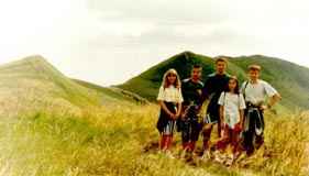 W drodze na Tarnic� - najwy�szy szczyt Bieszczad